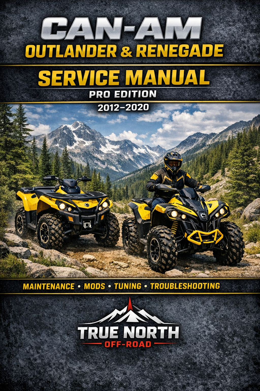 2012-2020 Can-Am Outlander & Renegade Service Manual