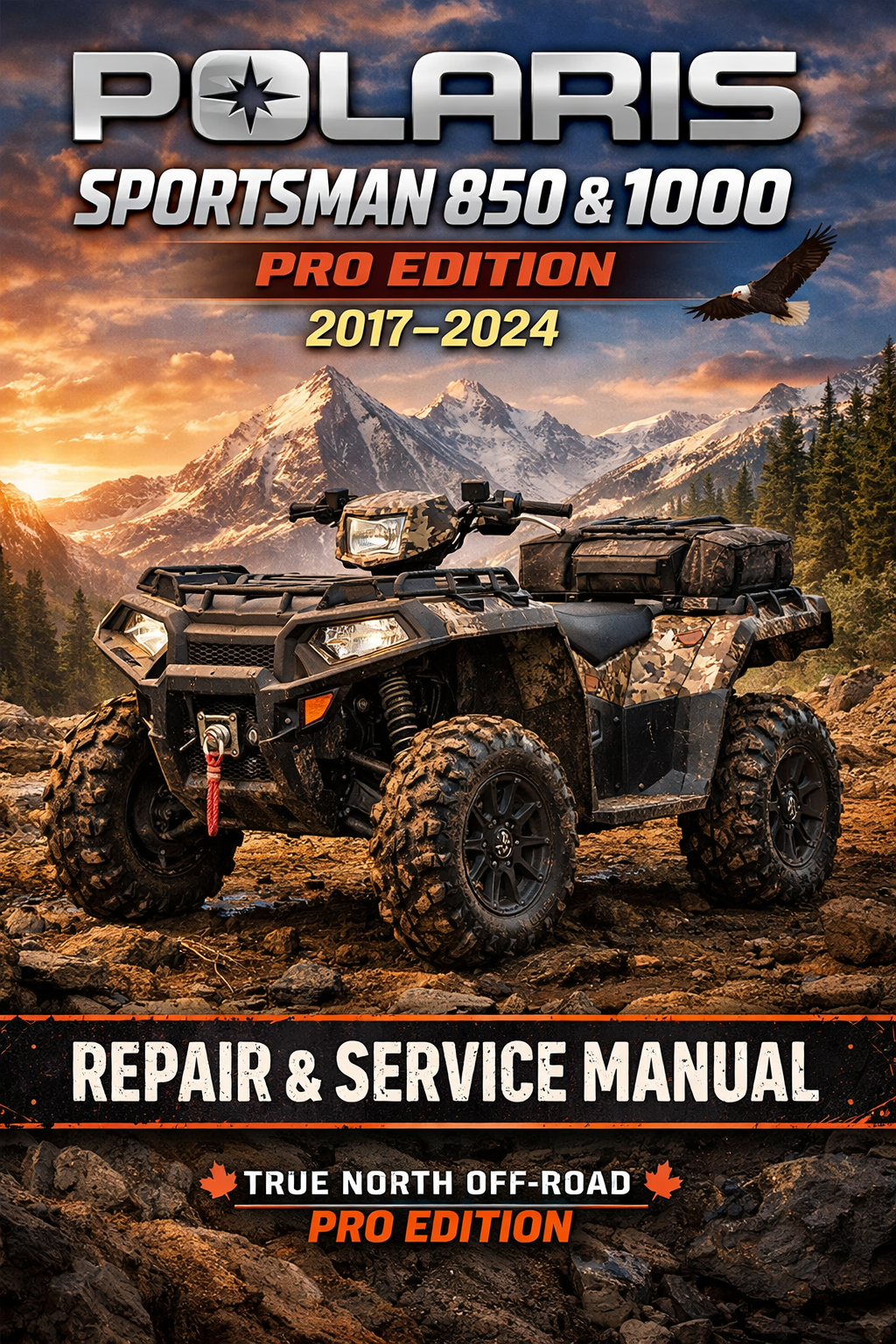 Polaris Sportsman 850 & 1000 Repair & Service Manual — (2017–2024)