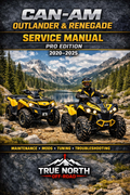 2020–2025 Can-Am Outlander Maintenance & Troubleshooting Manual.